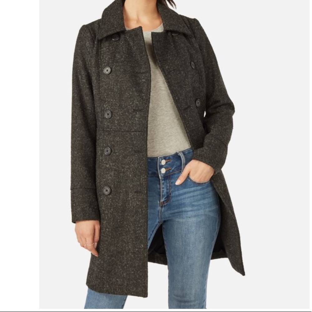 Double Breasted Wool Coat